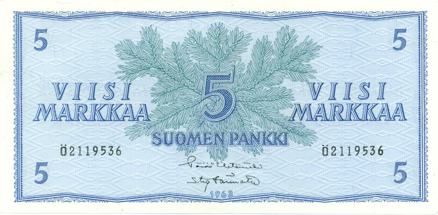 5 Markkaa 1963 Ö2119536